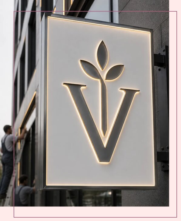 Световой короб с инкрустацией в Самаре от 24760 р. | Аванза-Смр