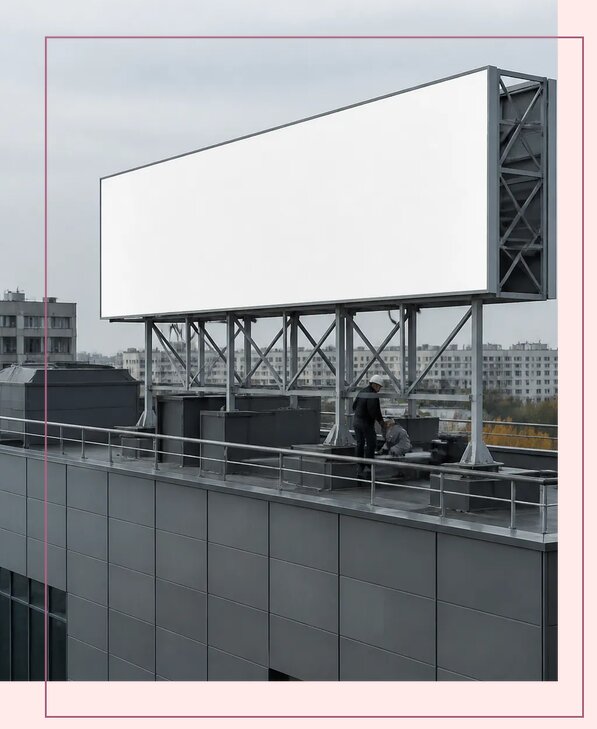 Реклама на крыше в Самаре по цене от 75795 р. | Аванза-Смр